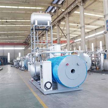 Horizontālais gāzes termoeļļas katls